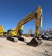 Front of used Komatsu Excavator